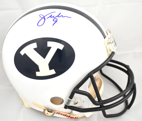 Jim McMahon Autographed BYU F/S Authentic Helmet