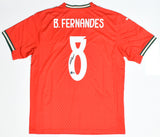 Bruno Fernandes Autographed Portugal Home Soccer Jersey #8 - Beckett W Holo *L