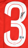 Warren Zaire-Emery Autographed PSG Red Third Soccer Jersey #33 Beckett W Holo *L