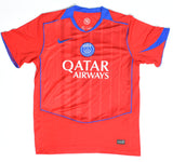 Bradley Barcola Autographed PSG Red Third Soccer Jersey #29 - Beckett W Holo *M