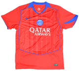 Bradley Barcola Autographed PSG Red Third Soccer Jersey #29 - Beckett W Holo *L