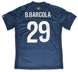 Bradley Barcola Autographed PSG Home Soccer Jersey #29 - Beckett W Holo *L