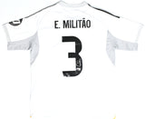 Eder Militao Autographed Real Madrid Home Soccer Jersey #3 - Beckett W Holo *L