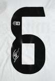 Camavinga Autographed Real Madrid Home Soccer Jersey #6 - Beckett W Holo *M