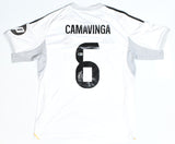 Camavinga Autographed Real Madrid Home Soccer Jersey #6 - Beckett W Holo *L