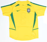 Ronaldo Autographed Brazil Home Soccer Jersey #9 - Beckett Holo *L
