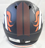 Von Miller Autographed Denver Broncos F/S Speed Helmet - Beckett W Hologram