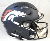 Jahdae Barron Autographed Denver Broncos F/S Speedflex Helmet -Beckett W Holo