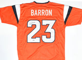 Jahdae Barron Autographed Orange Pro Style Jersey - Beckett W Hologram *Black