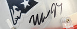 Milton Williams Signed New England Patriots Speed Mini Helmet - Beckett W Holo