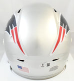 Milton Williams Autographed Patriots Mid-Size SpeedFlex Helmet - Beckett W Holo