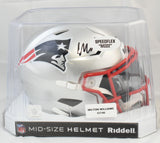 Milton Williams Autographed Patriots Mid-Size SpeedFlex Helmet - Beckett W Holo