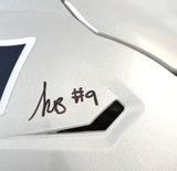 Kayshon Boutte Autographed Patriots F/S Speedflex Helmet - Beckett W Holo