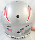 Kayshon Boutte Autographed Patriots F/S Speedflex Helmet - Beckett W Holo