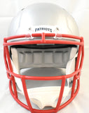 Kayshon Boutte Signed New England Patriots F/S Speed Helmet - Beckett W Holo