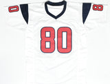 Andre Johnson Autographed White Pro Style Jersey - Beckett W Hologram *Black