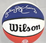 Julius Erving Autographed ABA Wilson Basketball - Beckett Hologram