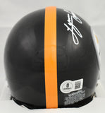 Lynn Swann Autographed Pittsburgh Steelers Mini Helmet w/ HOF - Beckett Hologram
