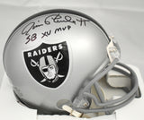 Jim Plunkett Autographed Raiders Mini Helmet w/ SB MVP - Beckett Hologram