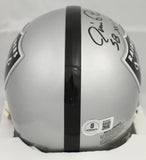 Jim Plunkett Autographed Raiders Mini Helmet w/ SB MVP - Beckett Hologram
