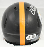 Joe Greene Autographed Pittsburgh Steelers Mini Helmet w/ HOF - Beckett Holo
