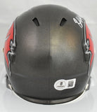 Baker Mayfield Autographed Tampa Bay Buccaneers Speed Mini Helmet - Beckett Holo