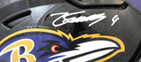 Zay Flowers Autographed Baltimore Ravens F/S SpeedFlex Helmet - Beckett W Holo