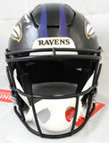 Zay Flowers Autographed Baltimore Ravens F/S SpeedFlex Helmet - Beckett W Holo
