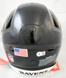 Zay Flowers Autographed Baltimore Ravens F/S SpeedFlex Helmet - Beckett W Holo