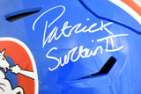 Patrick Surtain II Autographed Broncos F/S 75-96 SpeedFlex Helmet-Beckett W Holo