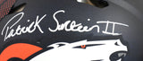 Patrick Surtain II Autographed Broncos F/S Speed Authentic Helmet-Beckett W Holo