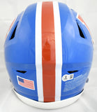 Dre Greenlaw Signed Denver Broncos F/S 75-96 SpeedFlex Helmet - Beckett W Holo
