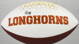 Colt McCoy Autographed Texas Longhorns Logo Football - Beckett