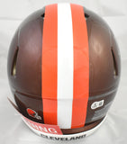 Myles Garrett Signed Cleveland Browns F/S Flash Speed Authentic Helmet- Beckett