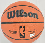 Hakeem Olajuwon Autographed NBA Wilson Basketball - Beckett Holo