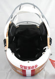 Frank Gore Autographed San Francisco 49ers F/S SpeedFlex Helmet - Beckett W Holo