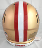 Frank Gore Signed San Francisco 49ers F/S Speed Authentic Helmet- Beckett W Holo