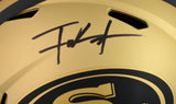 Frank Gore Autographed San Francisco 49ers F/S Rave Speed Helmet- Beckett W Holo