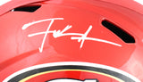Frank Gore Autographed San Francisco 49ers F/S Flash Speed Helmet-Beckett W Holo