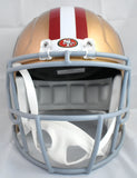 Frank Gore Autographed San Francisco 49ers F/S Speed Helmet - Beckett W Holo