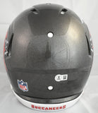 Mike Evans Autographed Buccaneers F/S Speed Authentic Helmet - Beckett W Holo