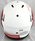 Mike Evans Signed Buccaneers F/S Lunar Speed Authentic Helmet - Beckett W Holo