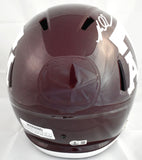 Mike Evans Autographed Texas A&M F/S Speed Helmet - Beckett W Holo