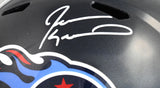 Jevon Kearse Autographed Tennessee Titans F/S Speed Helmet - Beckett W Holo