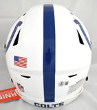 Edgerrin James Signed Indianapolis Colts F/S SpeedFlex Helmet - Beckett W Holo