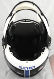 Edgerrin James Autographed Colts F/S Alternate SpeedFlex Helmet - Beckett W Holo