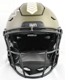 Edgerrin James Autographed Colts F/S Salute SpeedFlex Helmet - Beckett W Holo