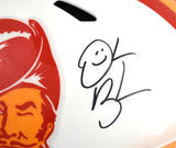 Derrick Brooks Autographed Buccaneers F/S 76-96 Speed Helmet - Beckett W Holo