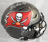 Warren Sapp Signed Tampa Bay Buccaneers F/S SpeedFlex Helmet HOF- Beckett W Holo