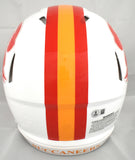 Warren Sapp Signed Buccaneers F/S 76-96 Speed Authentic Helmet HOF BeckettW Holo